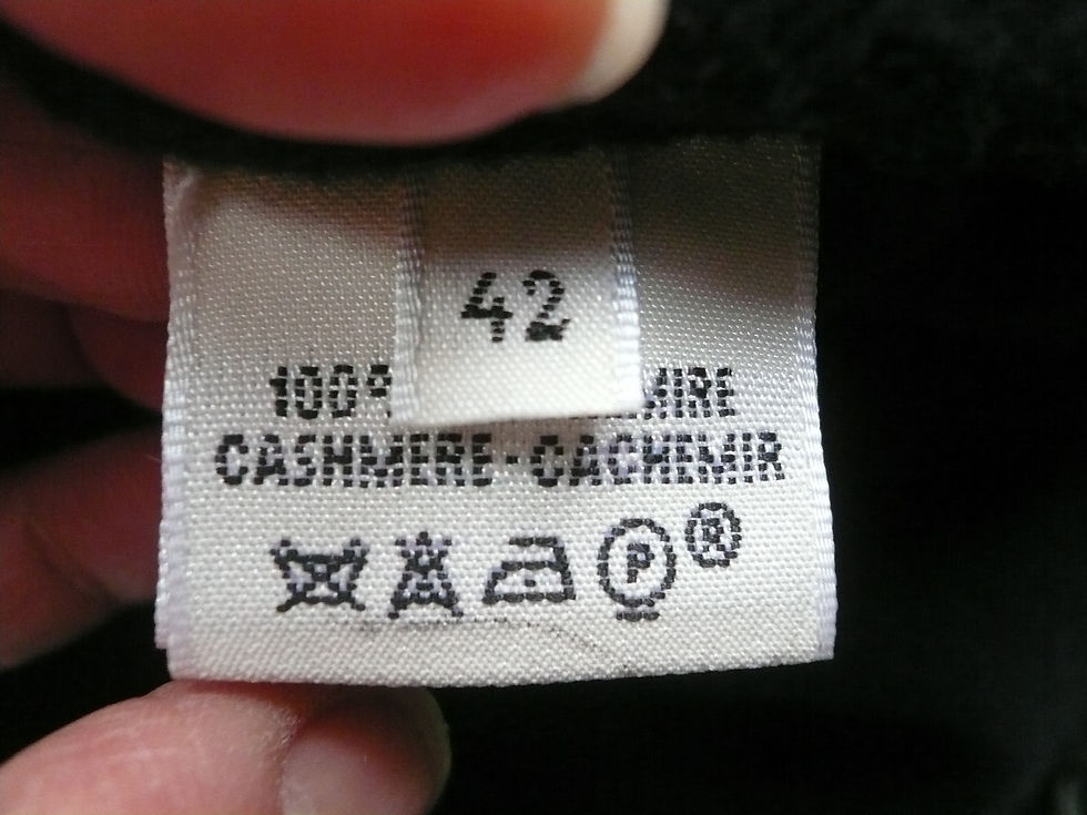 Miniature : HERMES Veste taupe foncé cachemire superbe T42