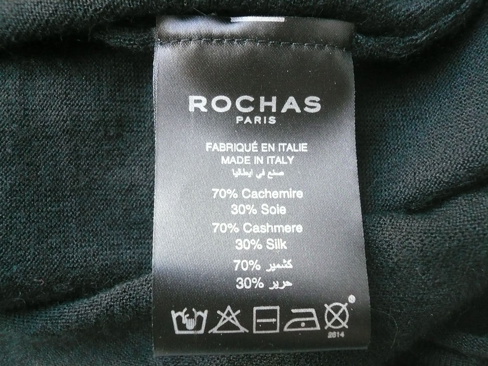 Miniature : ROCHAS Pull cachemire soie neuf T40