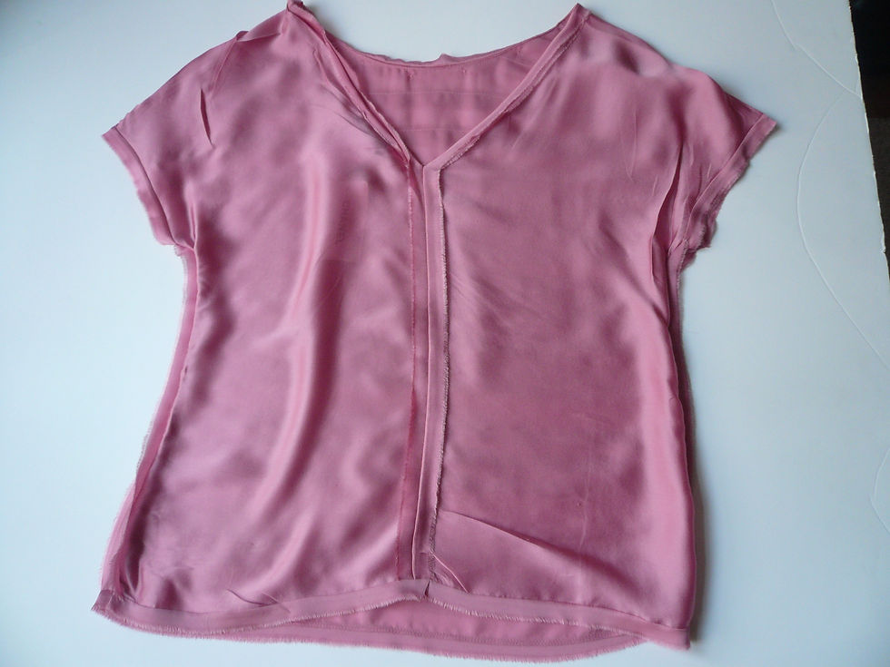 Miniature : CHANEL Blouse soie neuve avec étiquette T36