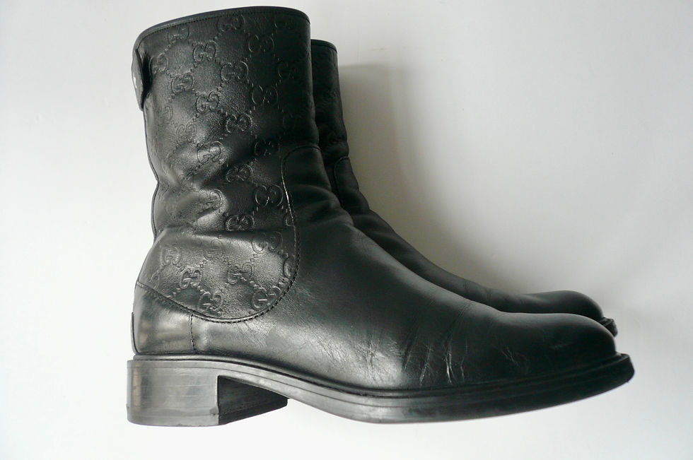 Miniature : GUCCI Bottines MAUD MICROGUCCISSIMA cuir tige monogrammé TBE T40 IT