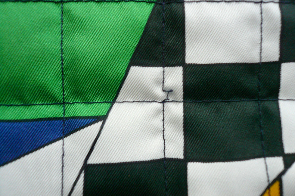 Miniature : HERMES Immense étole matelassée neuve soie