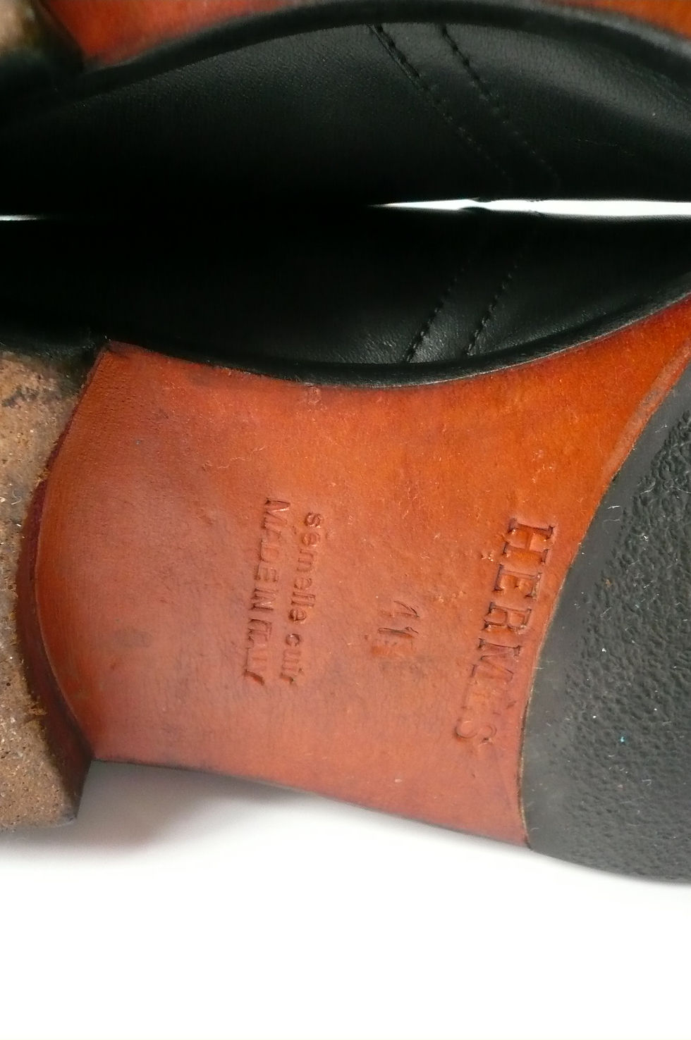 Miniature : HERMES Bottines JERRY Cuir noir BE T41,5 IT