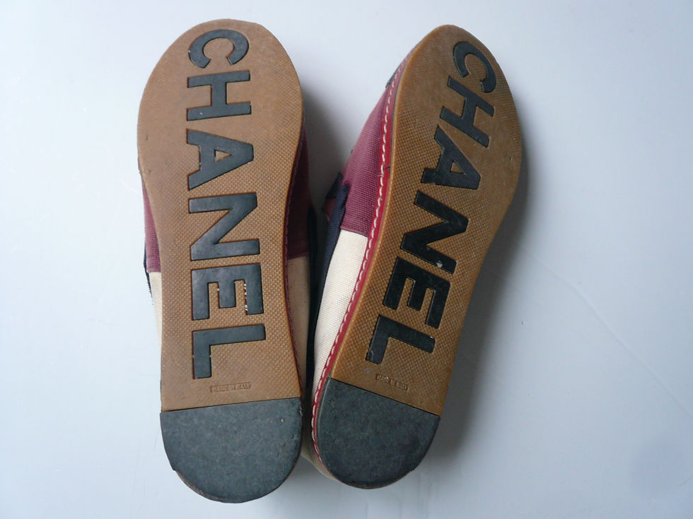 Miniature : CHANEL Espadrilles toile de lin T38
