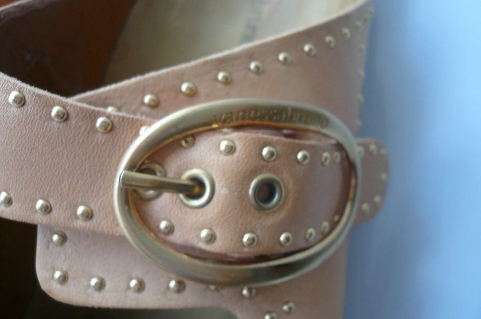 Miniature : VANESSA BRUNO Sandales crème TBE T40