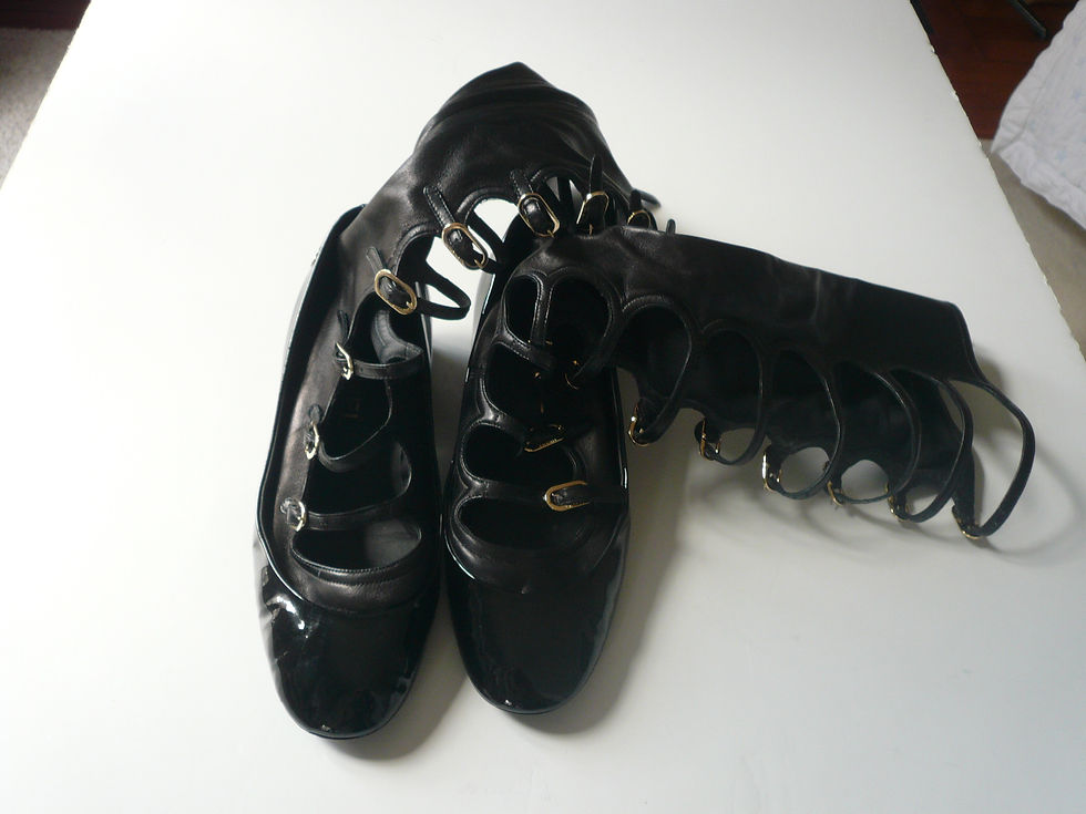 Miniature : CHANEL Spartiates cuir et cuir vernis sublimes T39