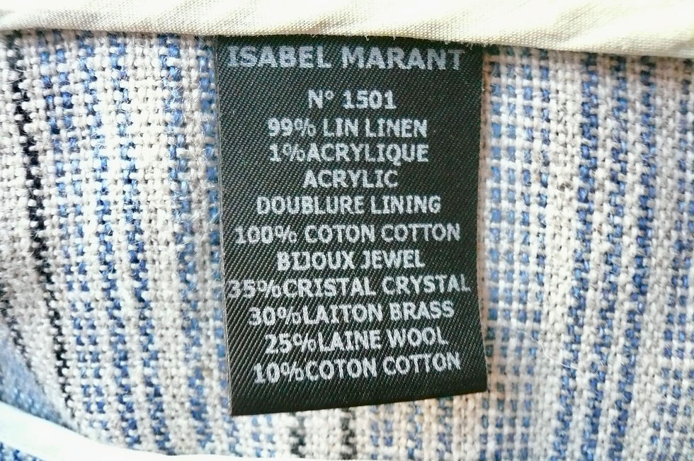 Miniature : ISABEL MARANT ETOILE Veste lin broderies Excellent état T1