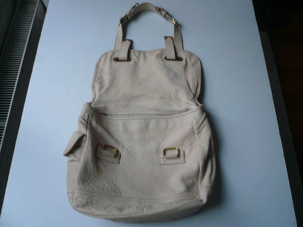 Miniature : YVES SAINT LAURENT RIVE GAUCHE -Sac besaceMessenger craie