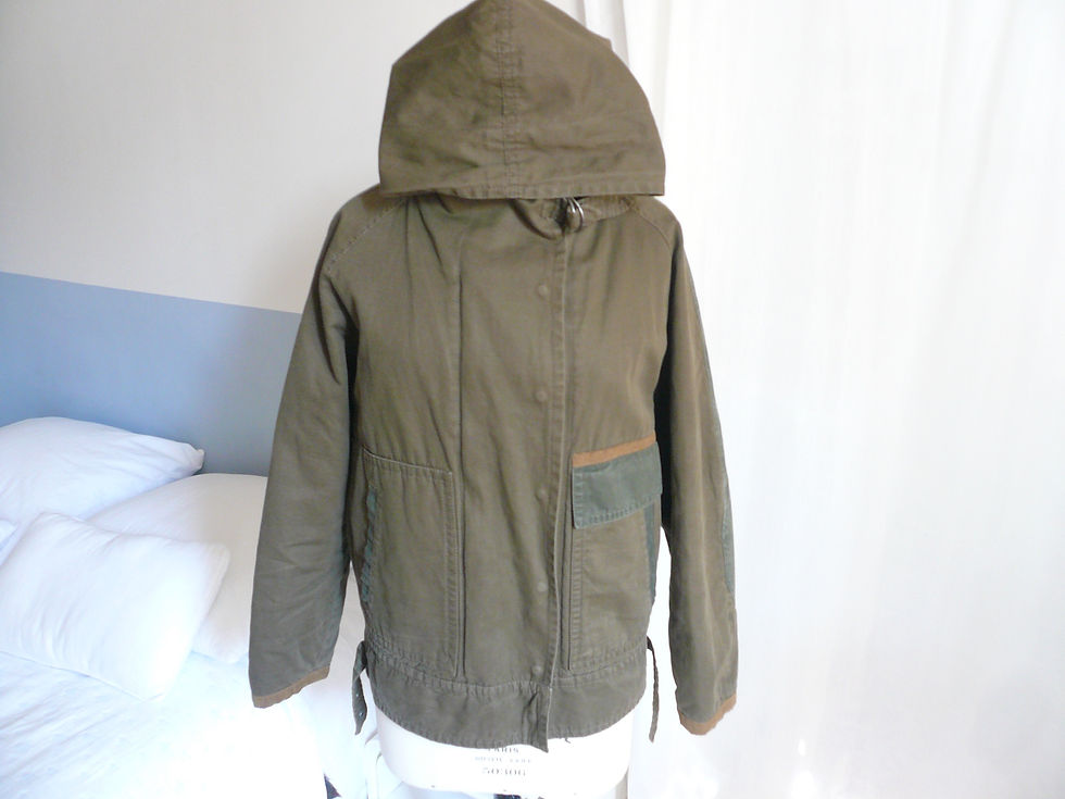 Miniature : ISABEL MARANT ETOILE Parka capuche kaki T38
