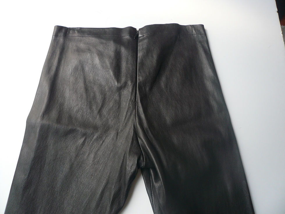 Miniature : MANOUSH Leggings cuir agneau noir état neuf TS