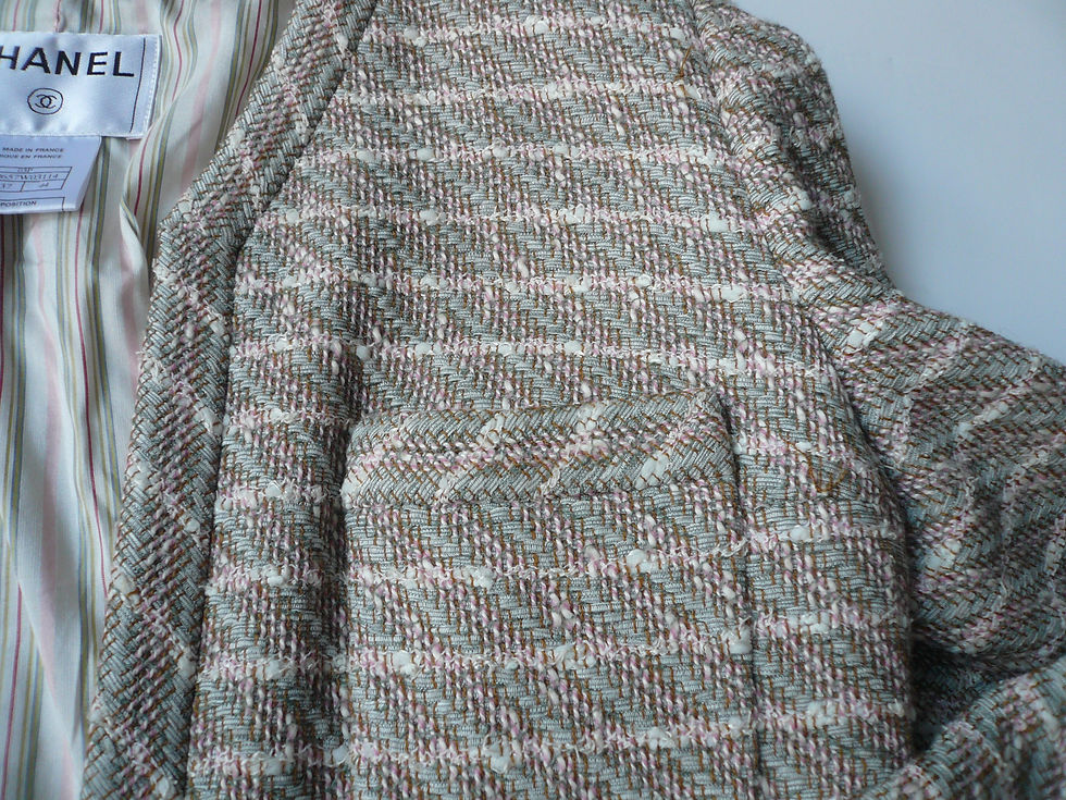 Miniature : CHANEL Veste tweed printemps multicouleur T44 FR