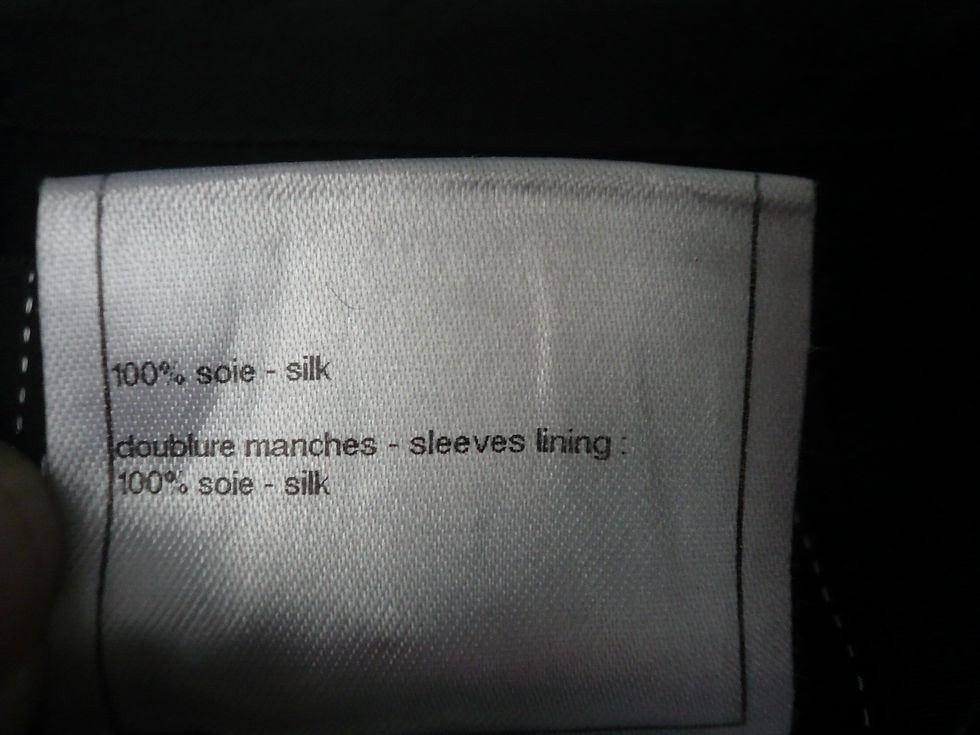 Miniature : CHANEL Trench Coat Gabardine soie lavée noir T46 FR