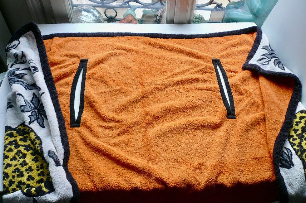 Miniature : HERMES Drap de plage Poncho tigres Rare TBE / Introuvable