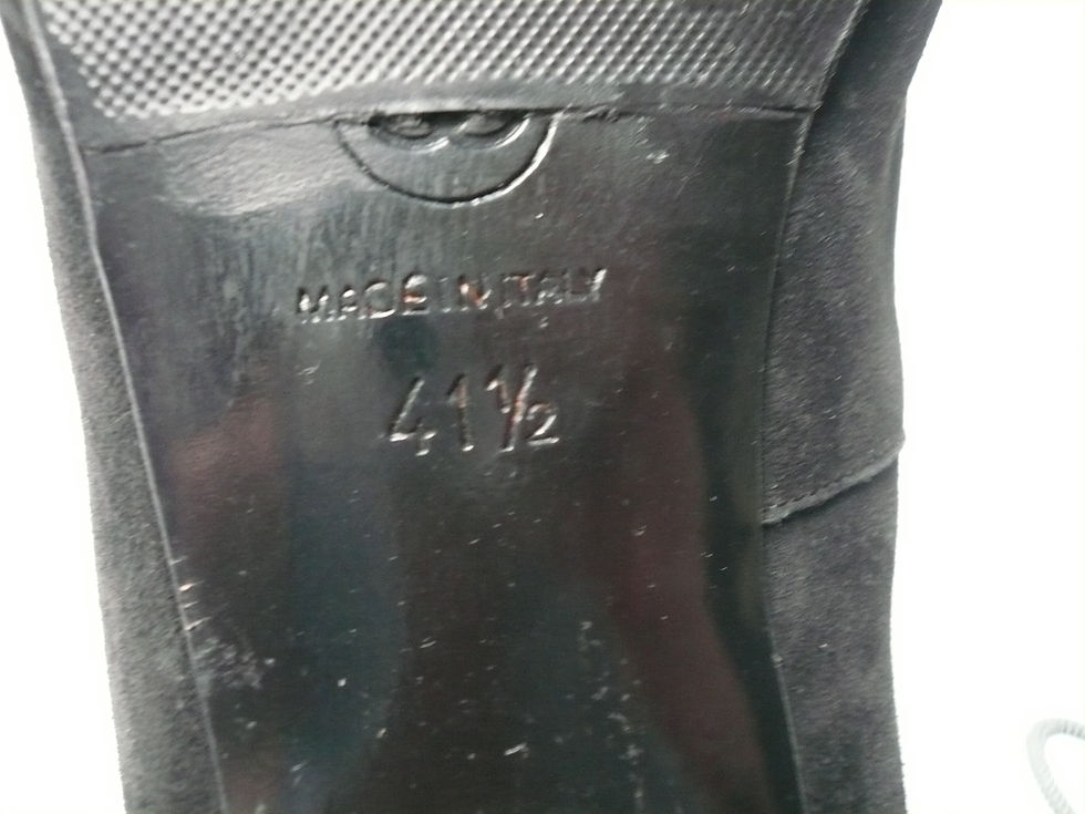 Miniature : CHANEL  Spartiates daim noires T41,5 IT