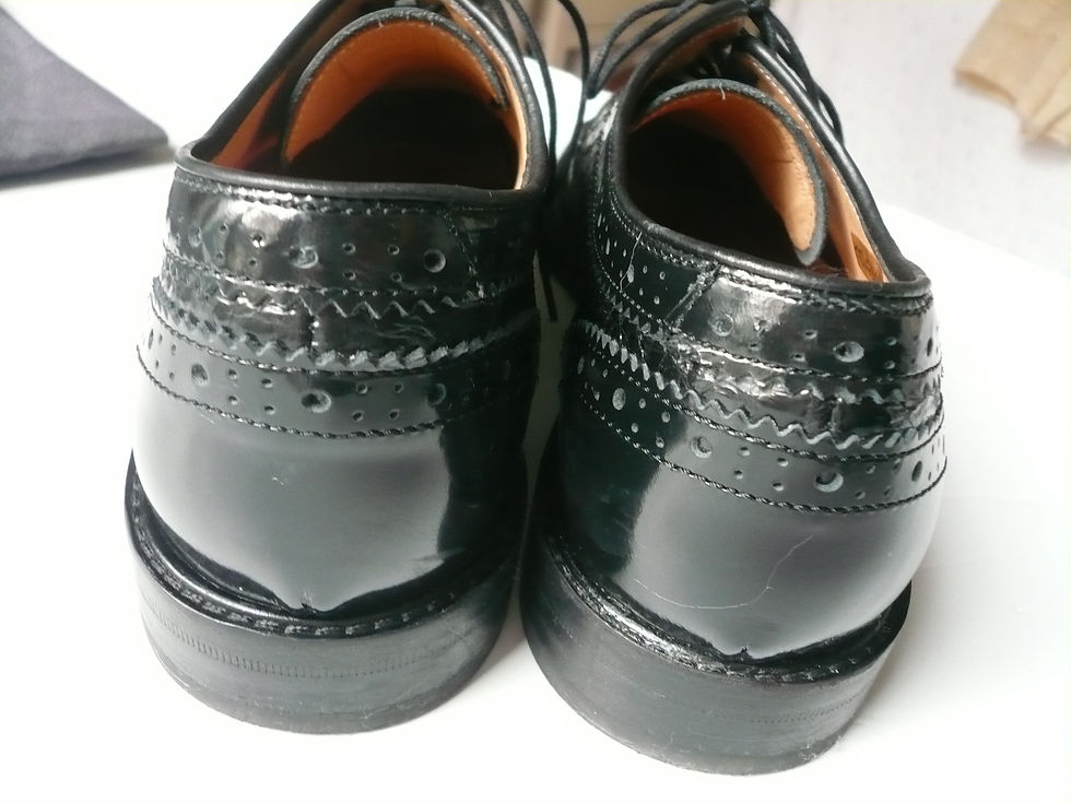 Miniature : HESCHUNG Derbies COX cuir noir T41,5