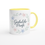Miniaturbild: Gedulds-Profi Tasse – Keramiktasse 325 ml mit farbigem Rand