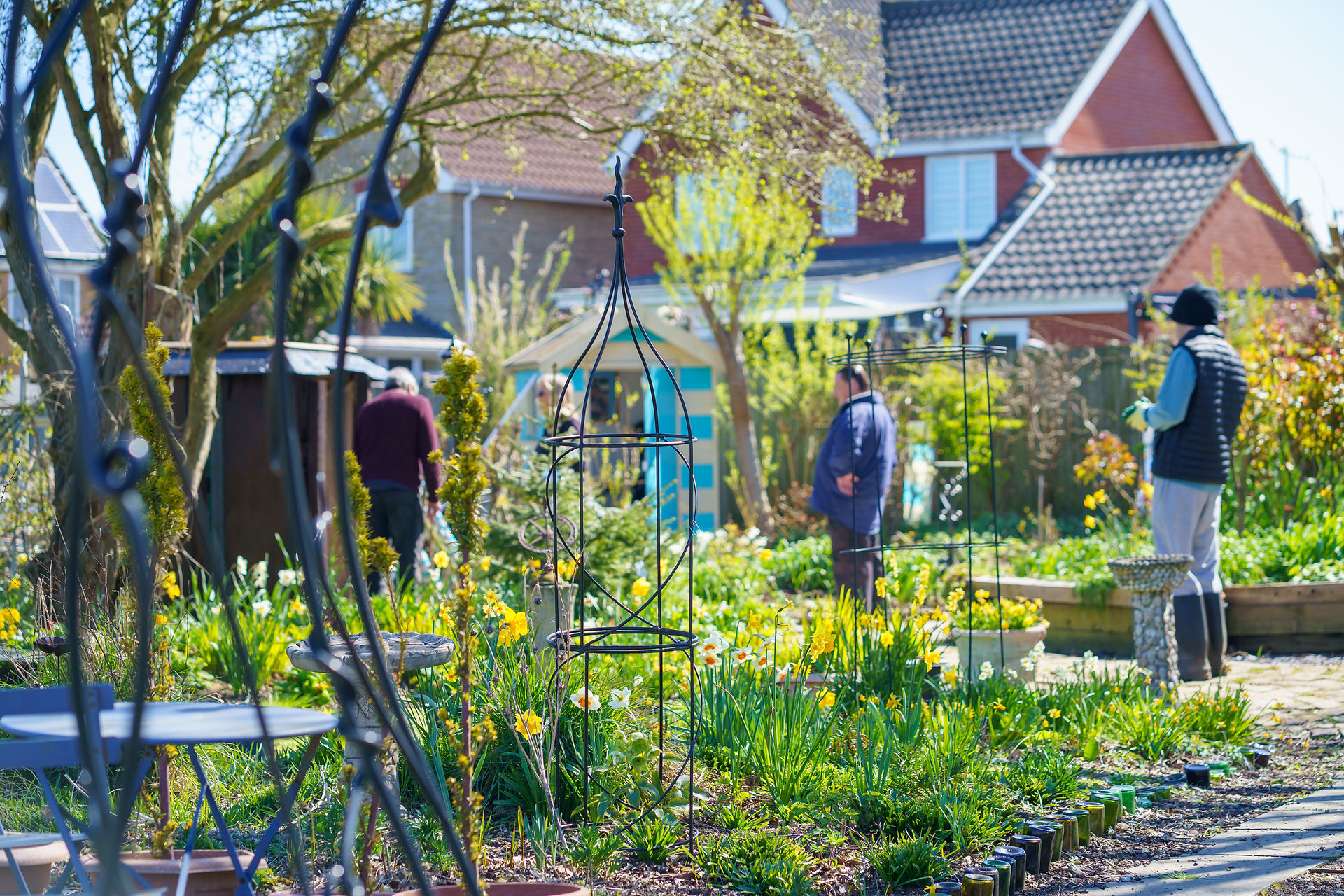 pathways sensory garden