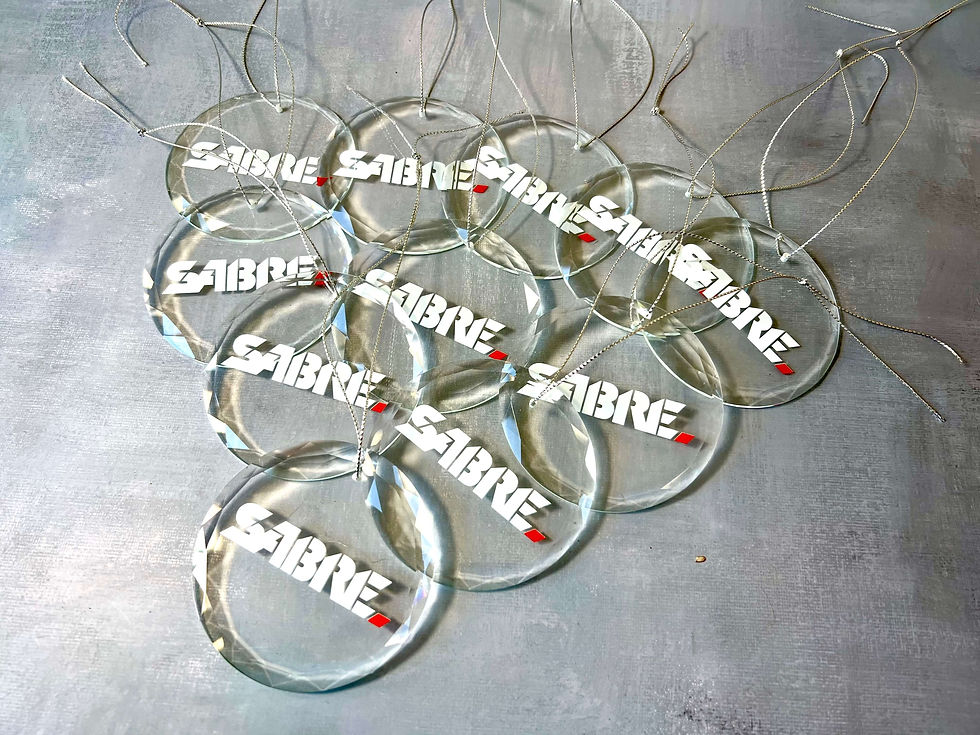 Thumbnail: Personalized Glass Ornaments