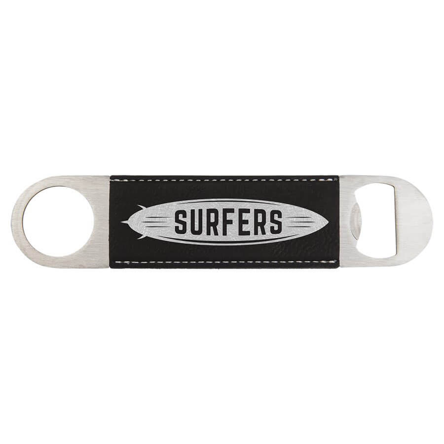 Thumbnail: engraved leatherette bottle opener