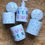 Miniatura: kit Banheiro com Dois Potes