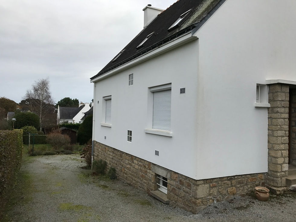 Façade Nord - avant travaux