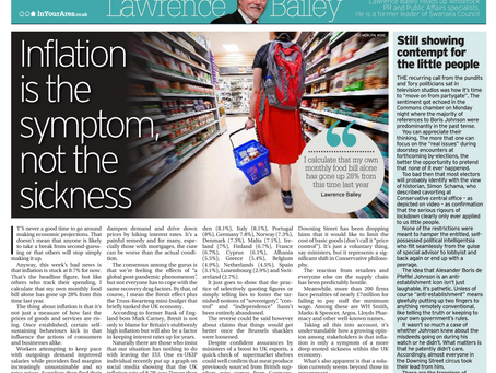 Inflation is the symptom, not the sickness