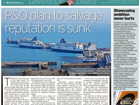 P&O plan to salvage reputation is sunk
