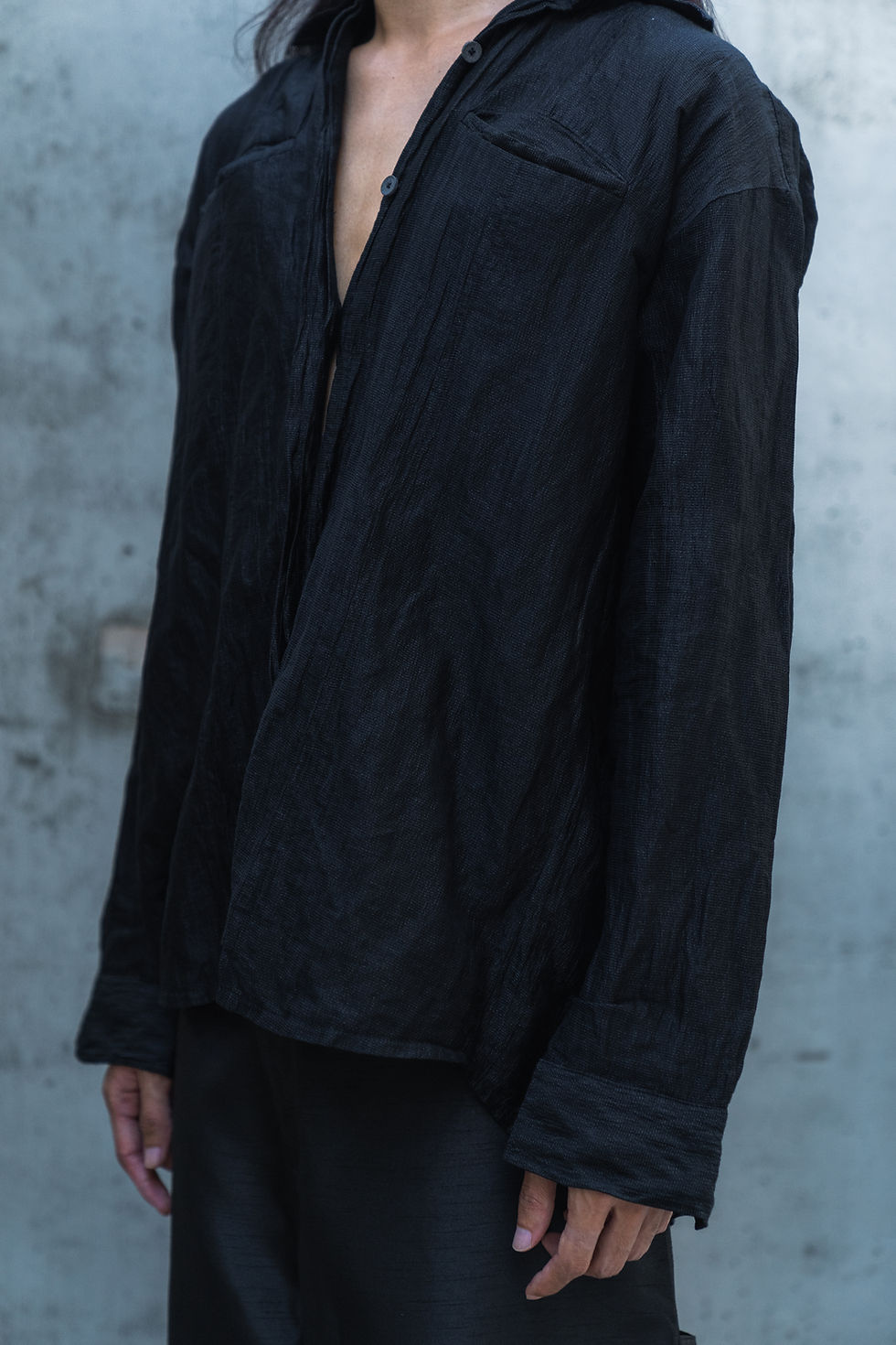 Thumbnail: Crushed Back Button Shirt