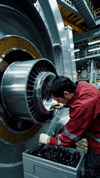 20250608_2122_Precision Bearing Installation_simple_compose_01jx911t7bftnvb4k3mfs9dz6c.gif