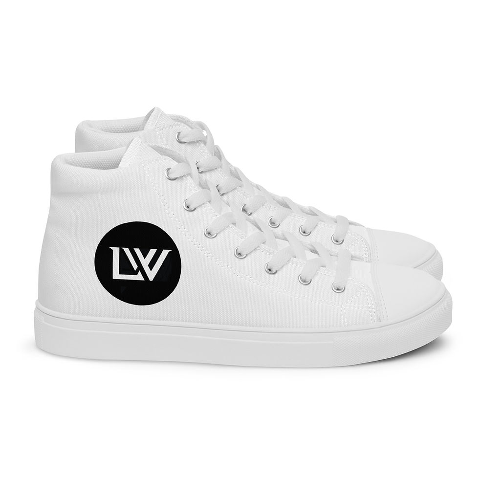 Thumbnail: Lionheart Warrior Men’s High Top Canvas Shoes