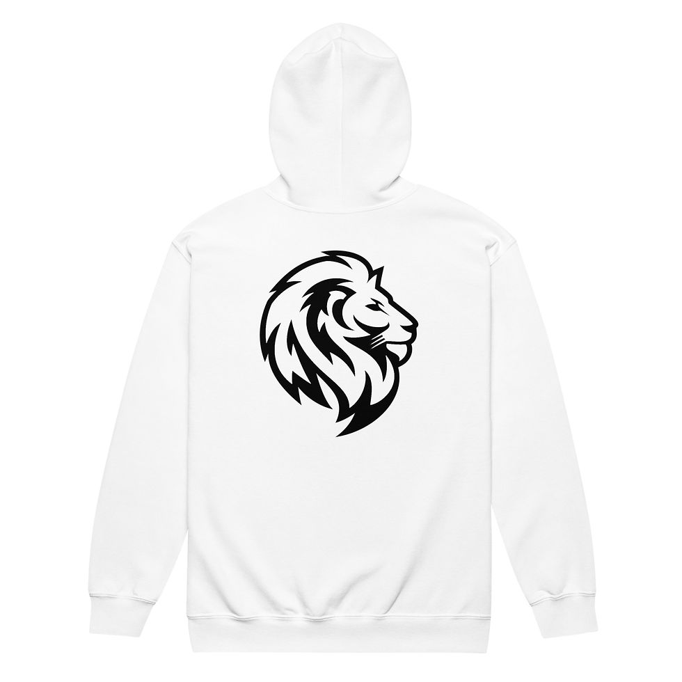 Thumbnail: Lionheart Warrior Zip Up Hoodie