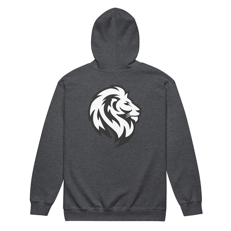 Thumbnail: Lionheart Warrior Zip Up Hoodie