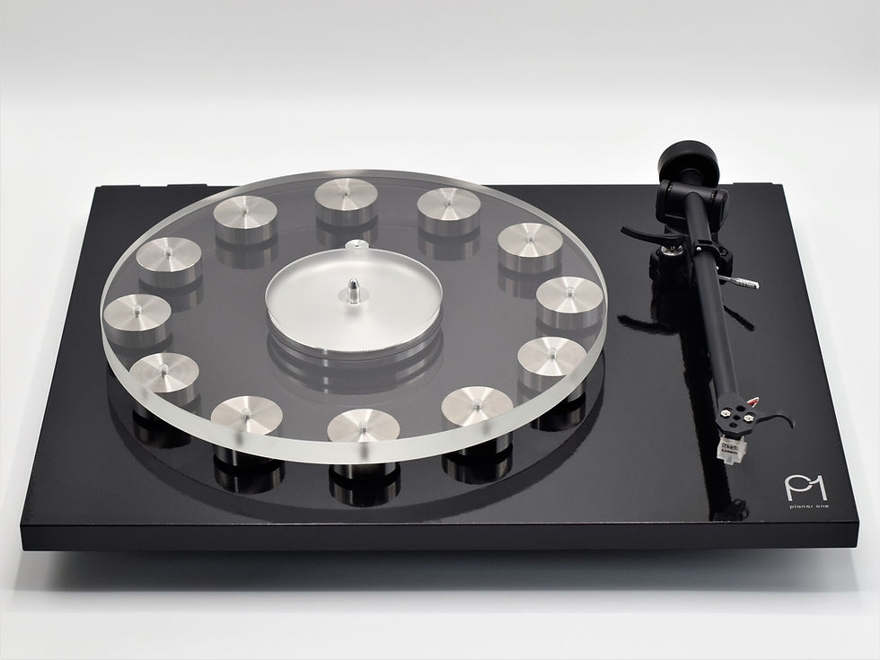 Thumbnail: SS12 Clear Acrylic Turntable Platter for Rega