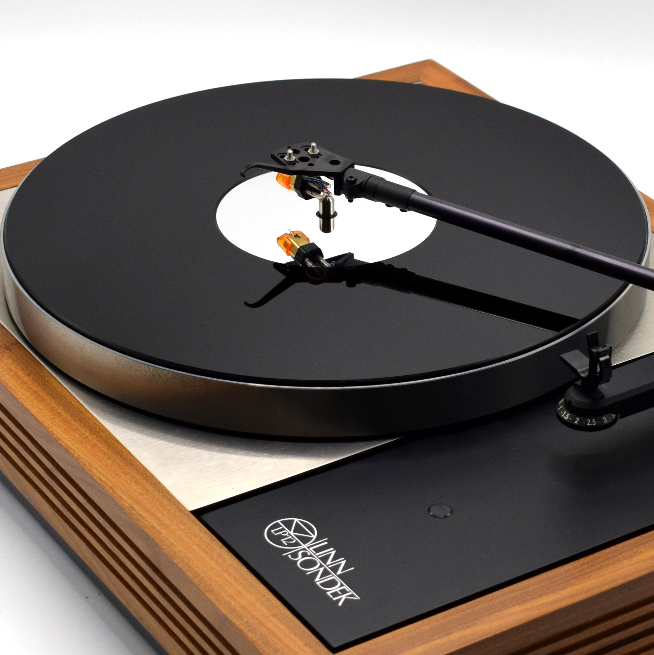 Gloss Black & Mirror Premium Acrylic Turntable Platter Mat