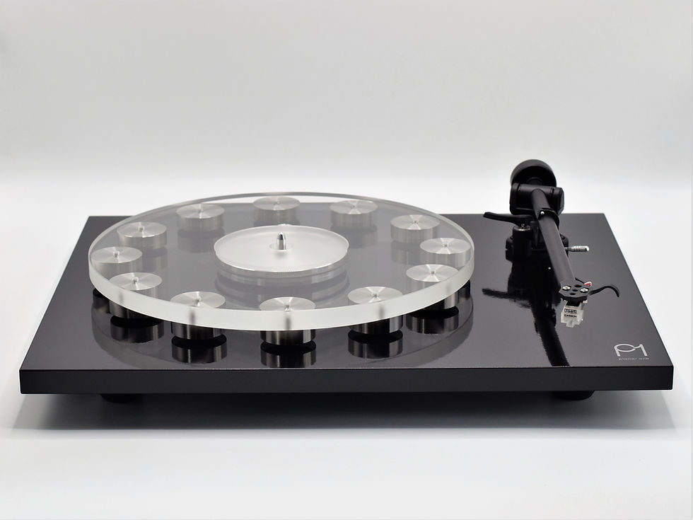 Thumbnail: SS12 Clear Acrylic Turntable Platter for Rega