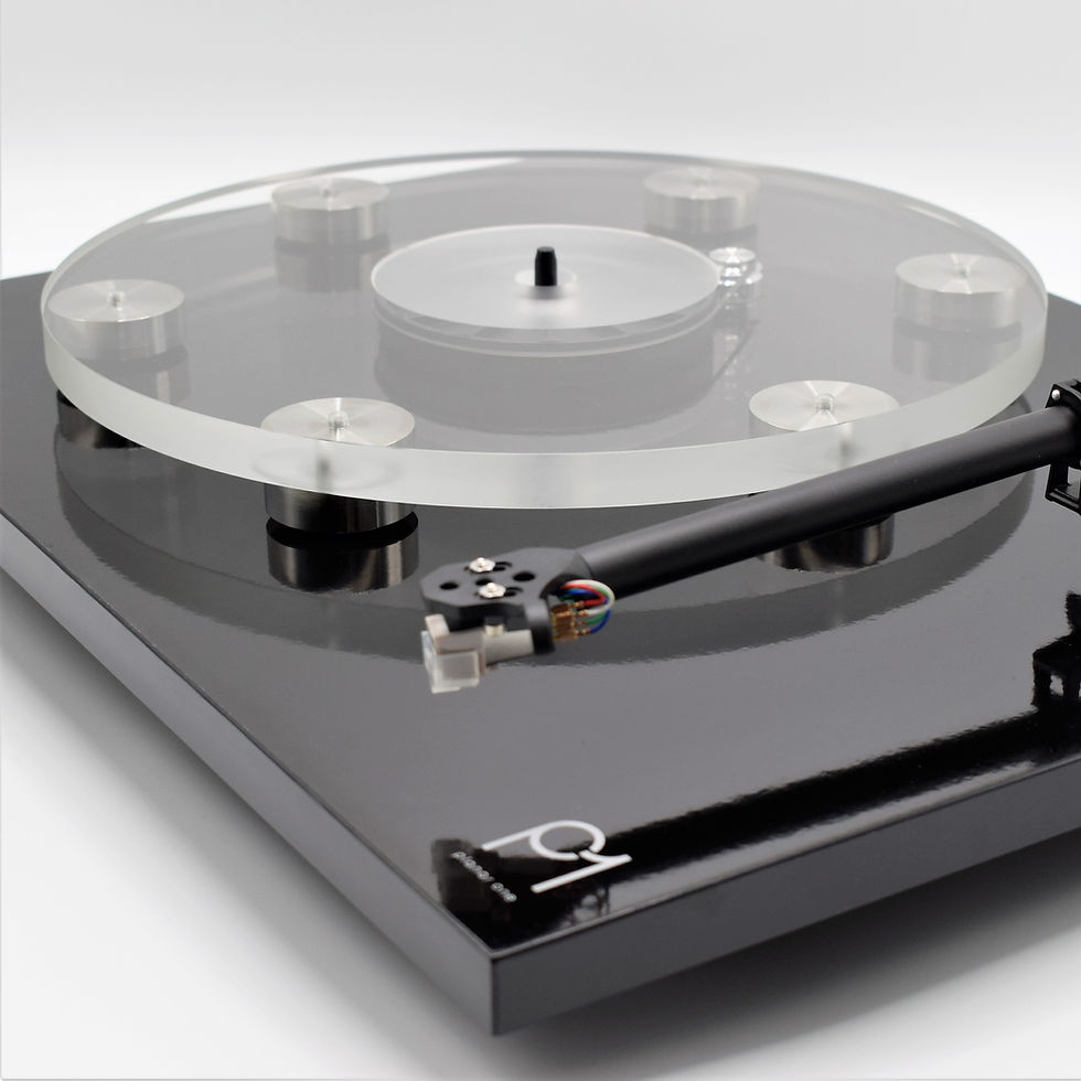 Thumbnail: SS6 Clear Acrylic Turntable Platter for Rega
