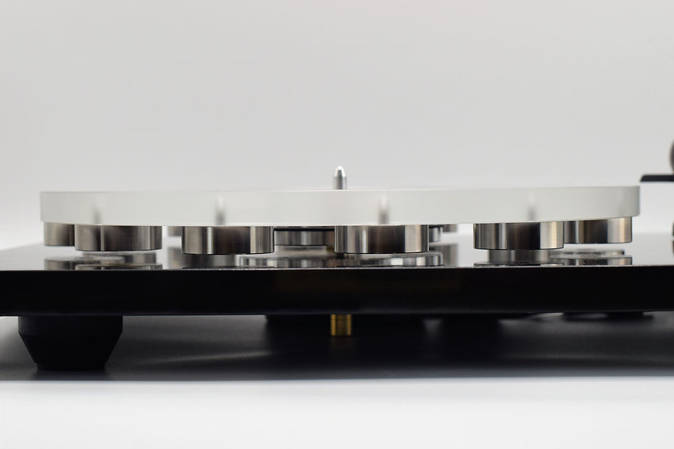 Thumbnail: SS12 Clear Acrylic Turntable Platter for Rega