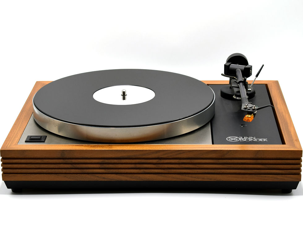 Thumbnail: Gloss Black & Mirror Premium Acrylic Turntable Platter Mat