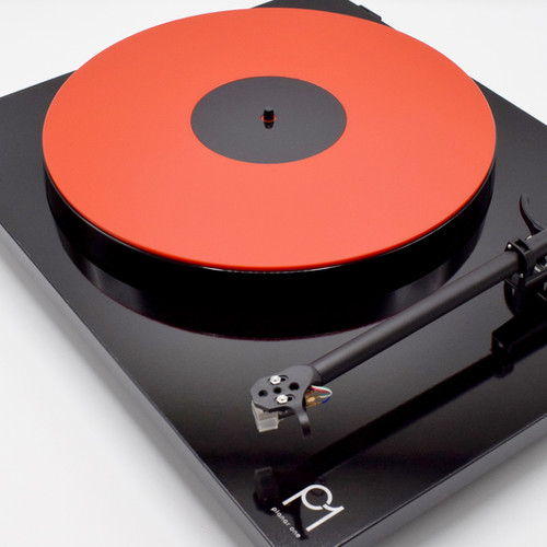 Red Acrylic Platter Mat for Rega Turntables Cherry Audio