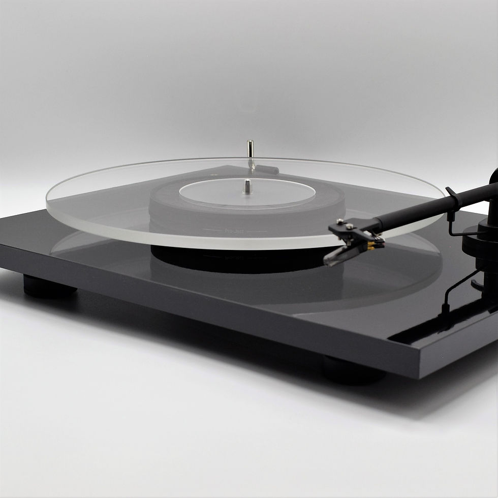 Thumbnail: Clear Acrylic Turntable Platter for Pro-Ject Turntables