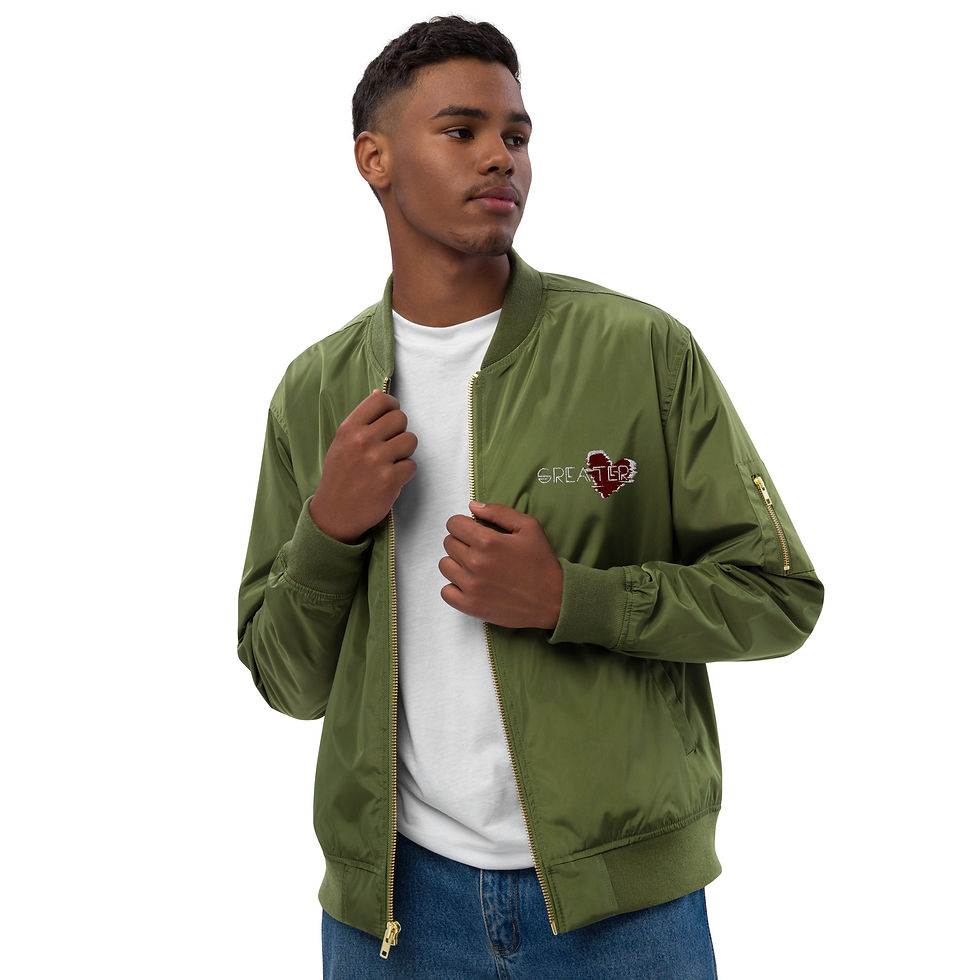 Thumbnail: Greaterlove Bomber Jacket