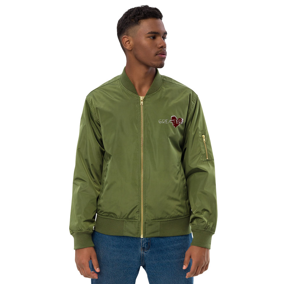 Thumbnail: Greaterlove Bomber Jacket