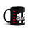 Thumbnail: Greater Love Black Glossy Mug
