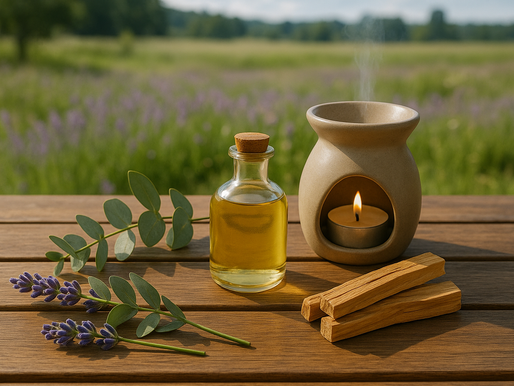 Vůně pro léto stvořená Levandule, eukalyptus, palo santo
