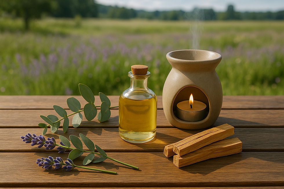 Vůně pro léto stvořená Levandule, eukalyptus, palo santo