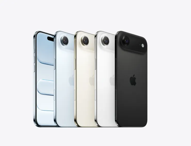 móviles sobre fondo blanco