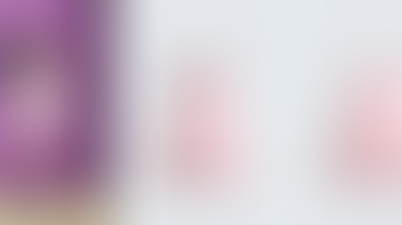 Girl wearing a short pink strappy dress, large pearl earrings and necklace, pink tights, and black fur shoes. To the right, the same dress on a white background, shown from the front and back.