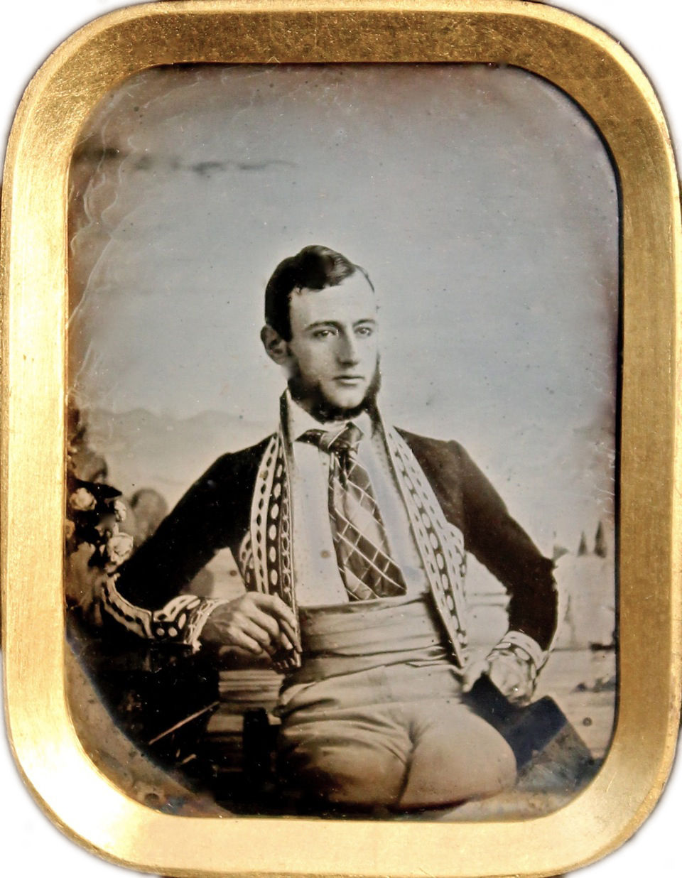 Retrato hombre vestido al estilo majo  (Madrid, 1843)