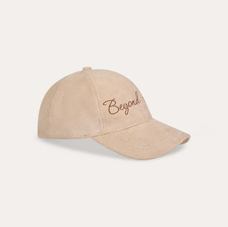 beige cap side view