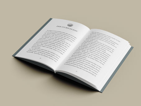 Aufgeschlagenes Buch mit Zitaten