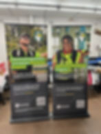 HIA Pull up banners